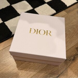 Dior square gift box 8.5”x8.5”x4”